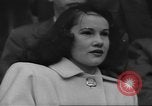Image of Fans at Ebbets Field Brooklyn Dodgers baseball game Brooklyn New York USA, 1947, second 55 stock footage video 65675060417