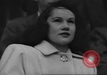 Image of Fans at Ebbets Field Brooklyn Dodgers baseball game Brooklyn New York USA, 1947, second 56 stock footage video 65675060417