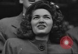 Image of Fans at Ebbets Field Brooklyn Dodgers baseball game Brooklyn New York USA, 1947, second 58 stock footage video 65675060417