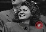 Image of Fans at Ebbets Field Brooklyn Dodgers baseball game Brooklyn New York USA, 1947, second 59 stock footage video 65675060417