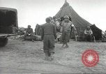 Image of US wounded soldiers being treated at field hospital Normandy France, 1944, second 25 stock footage video 65675060421