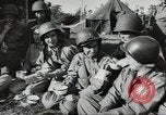 Image of US wounded soldiers being treated at field hospital Normandy France, 1944, second 45 stock footage video 65675060421