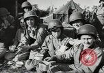 Image of US wounded soldiers being treated at field hospital Normandy France, 1944, second 48 stock footage video 65675060421