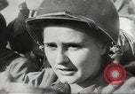Image of US wounded soldiers being treated at field hospital Normandy France, 1944, second 50 stock footage video 65675060421