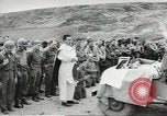 Image Cérémonie au premier cimetière militaire américain d'Omaha Beach Normandie France, 1944, de la seconde 30 séquences d'archives historiques vidéo 65675060423