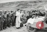 Image Cérémonie au premier cimetière militaire américain d'Omaha Beach Normandie France, 1944, de la seconde 31 séquences d'archives historiques vidéo 65675060423