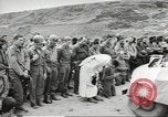 Image Cérémonie au premier cimetière militaire américain d'Omaha Beach Normandie France, 1944, de la seconde 37 séquences d'archives historiques vidéo 65675060423