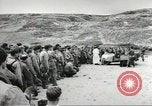 Image Cérémonie au premier cimetière militaire américain d'Omaha Beach Normandie France, 1944, de la seconde 44 séquences d'archives historiques vidéo 65675060423