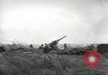 Image of U.S. field artillery firing at German targets in Normandy, France Normandy France, 1944, second 5 stock footage video 65675060424