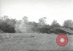 Image of U.S. field artillery firing at German targets in Normandy, France Normandy France, 1944, second 12 stock footage video 65675060424
