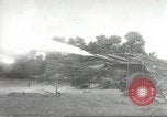 Image of U.S. field artillery firing at German targets in Normandy, France Normandy France, 1944, second 14 stock footage video 65675060424
