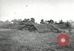 Image of U.S. field artillery firing at German targets in Normandy, France Normandy France, 1944, second 19 stock footage video 65675060424