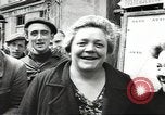 Image of American soldiers enter Sainte-Mere-Eglise in World War II Normandy France, 1944, second 45 stock footage video 65675060426