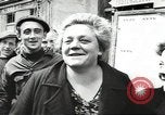 Image of American soldiers enter Sainte-Mere-Eglise in World War II Normandy France, 1944, second 46 stock footage video 65675060426