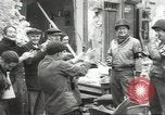 Image of American soldiers enter Sainte-Mere-Eglise in World War II Normandy France, 1944, second 52 stock footage video 65675060426