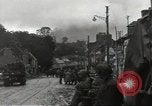 Image of Allied troops Cherbourg France, 1944, second 37 stock footage video 65675060427