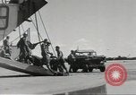 Image of Evacuating wounded United States soldiers from Omaha Beach Normandy France, 1944, second 52 stock footage video 65675060432