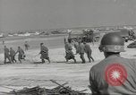 Image of wounded United States soldiers Normandy France, 1944, second 41 stock footage video 65675060433