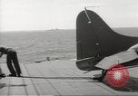Image of USS Lexington CV-16 Atlantic Ocean, 1944, second 14 stock footage video 65675060438