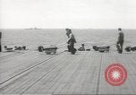 Image of USS Lexington CV-16 Atlantic Ocean, 1944, second 18 stock footage video 65675060438