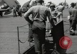 Image of USS Lexington CV-16 Atlantic Ocean, 1944, second 21 stock footage video 65675060438