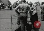Image of USS Lexington CV-16 Atlantic Ocean, 1944, second 22 stock footage video 65675060438