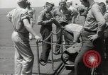 Image of USS Lexington CV-16 Atlantic Ocean, 1944, second 24 stock footage video 65675060438