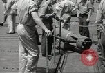 Image of USS Lexington CV-16 Atlantic Ocean, 1944, second 28 stock footage video 65675060438