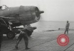 Image of USS Lexington CV-16 Pacific Ocean, 1945, second 25 stock footage video 65675060439