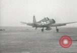 Image of USS Lexington CV-16 Pacific Ocean, 1945, second 34 stock footage video 65675060439