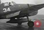Image of USS Lexington CV-16 Pacific Ocean, 1945, second 43 stock footage video 65675060439