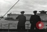 Image of Royal Navy Phoenix units English Channel, 1944, second 22 stock footage video 65675060440