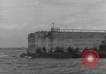 Image of Royal Navy Phoenix units English Channel, 1944, second 60 stock footage video 65675060440