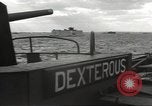 Image of Royal Navy Phoenix units English Channel, 1944, second 8 stock footage video 65675060441