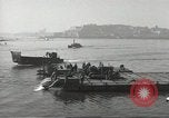 Image of United States Rhino barge Plymouth England United Kingdom, 1944, second 32 stock footage video 65675060445
