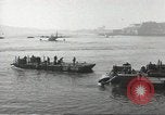 Image of United States Rhino barge Plymouth England United Kingdom, 1944, second 42 stock footage video 65675060445