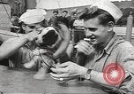 Standbild D-Day Vorbereitungen an Bord der USS Augusta Vereinigtes Königreich, 1944, aus Sekunde 4 historischem Filmmaterial Videoclip 65675060454