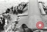 Standbild D-Day Vorbereitungen an Bord der USS Augusta Vereinigtes Königreich, 1944, aus Sekunde 14 historischem Filmmaterial Videoclip 65675060454