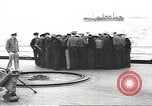 Standbild D-Day Vorbereitungen an Bord der USS Augusta Vereinigtes Königreich, 1944, aus Sekunde 19 historischem Filmmaterial Videoclip 65675060454