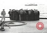 Standbild D-Day Vorbereitungen an Bord der USS Augusta Vereinigtes Königreich, 1944, aus Sekunde 20 historischem Filmmaterial Videoclip 65675060454