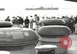 Standbild D-Day Vorbereitungen an Bord der USS Augusta Vereinigtes Königreich, 1944, aus Sekunde 25 historischem Filmmaterial Videoclip 65675060454