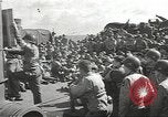 Standbild D-Day Vorbereitungen an Bord der USS Augusta Vereinigtes Königreich, 1944, aus Sekunde 32 historischem Filmmaterial Videoclip 65675060454