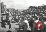 Standbild D-Day Vorbereitungen an Bord der USS Augusta Vereinigtes Königreich, 1944, aus Sekunde 33 historischem Filmmaterial Videoclip 65675060454