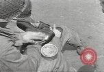 Standbild D-Day Vorbereitungen an Bord der USS Augusta Vereinigtes Königreich, 1944, aus Sekunde 52 historischem Filmmaterial Videoclip 65675060454