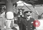Standbild D-Day Vorbereitungen an Bord der USS Augusta Vereinigtes Königreich, 1944, aus Sekunde 62 historischem Filmmaterial Videoclip 65675060454
