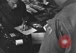 Image of finance officer France, 1944, second 10 stock footage video 65675060476