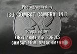 Standbild B-17 Flying Fortress New Georgia Island Solomon Islands USA, 1943, aus Sekunde 9 historischem Filmmaterial Videoclip 65675060485
