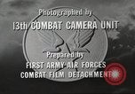 Standbild B-17 Flying Fortress New Georgia Island Solomon Islands USA, 1943, aus Sekunde 10 historischem Filmmaterial Videoclip 65675060485