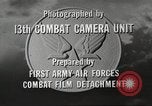 Standbild B-17 Flying Fortress New Georgia Island Solomon Islands USA, 1943, aus Sekunde 11 historischem Filmmaterial Videoclip 65675060485
