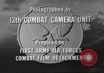 Standbild B-17 Flying Fortress New Georgia Island Solomon Islands USA, 1943, aus Sekunde 12 historischem Filmmaterial Videoclip 65675060485